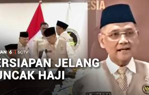 Memantapkan persiapan jelang puncak haji, Amirul Hajj Indonesia menggelar rapat perdana di Makkah, Arab Saudi. Menteri Haji dan Umrah, Mochammad Irfan juga meninjau kesiapan pos pelayanan di Masjidilharam.