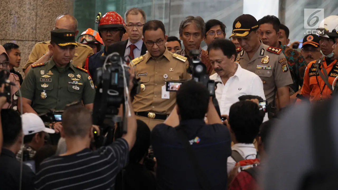 Anies Tinjau Gedung BEI