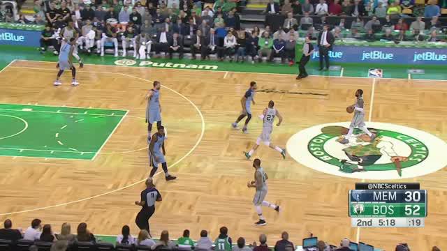 Berita video game recap NBA 2017-2018 antara Boston Celtics melawan Memphis Grizzlies dengan skor 109-98.