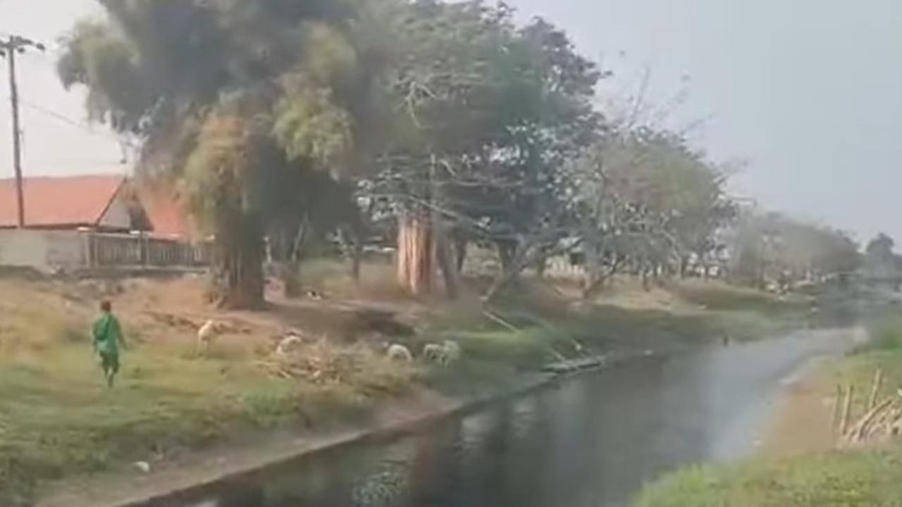 Bendungan Barugbug tercemar