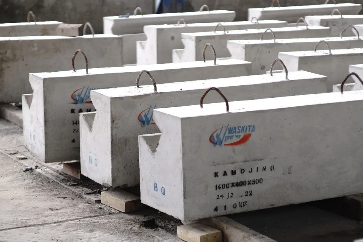 Waskita Beton Precast Suplai Proyek Jalan Sumbu Kebangsaan Sisi Barat IKN