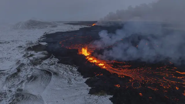 Letusan Gunung Berapi di Islandia