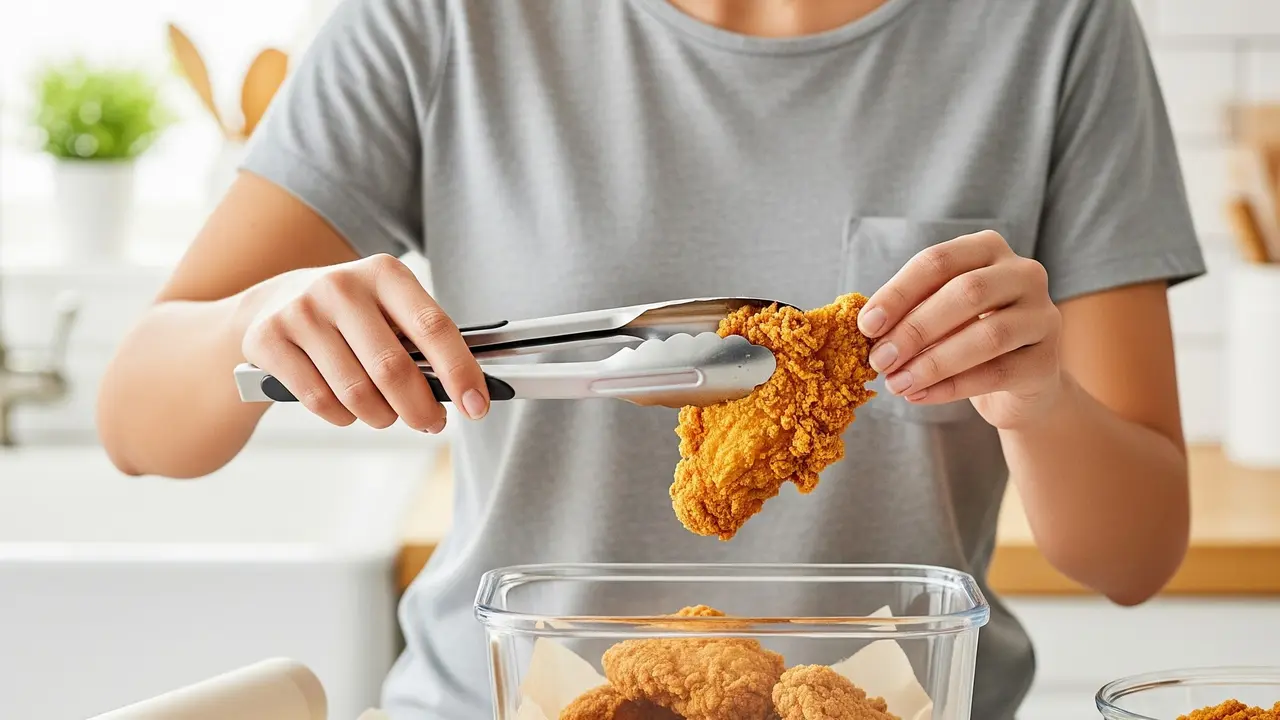 Cara Menyimpan Ayam Goreng