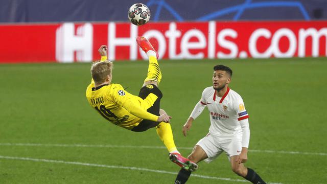FOTO: Halaand Borong Dua Gol, Borussia Dortmund Tundukkan Sevilla