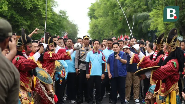 Foto: Antusiasme Warga Solo di Acara Trophy Experience Piala Dunia U-17 2023