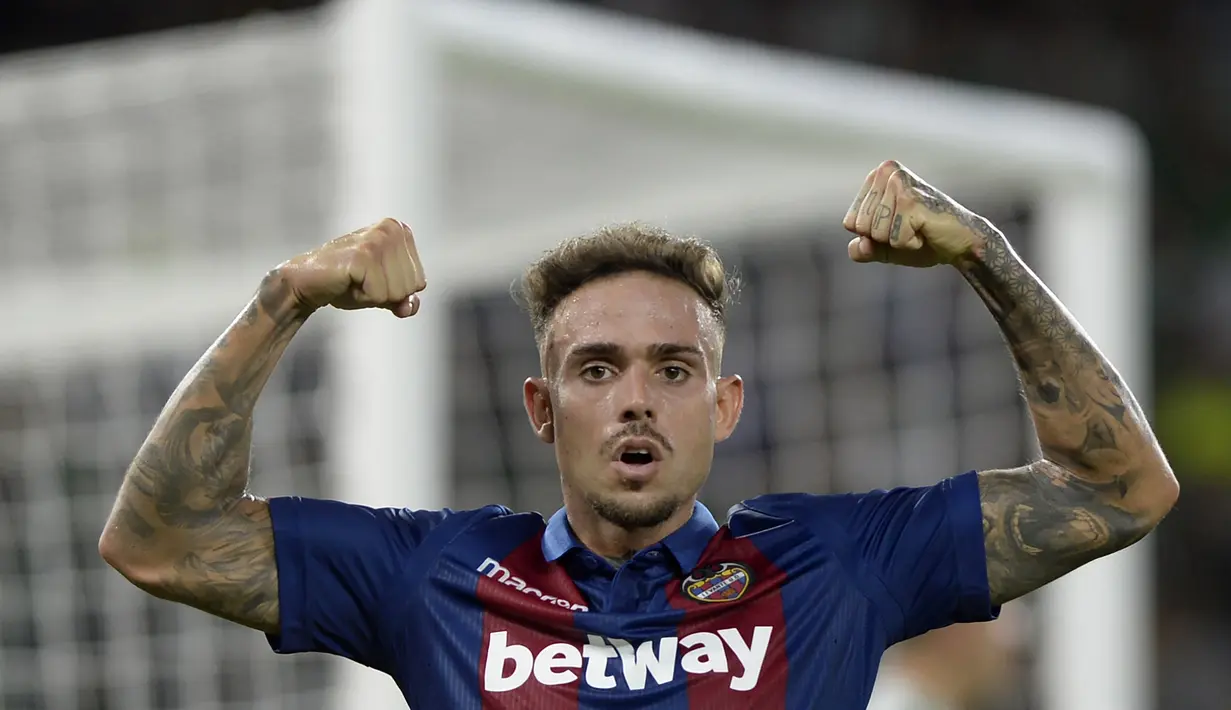 8. Roger Marti (Levante) - 8 gol (AFP/Cristina Quicler)