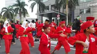 Aksi pesilat cilik (Foto: Benedikta Desideria)