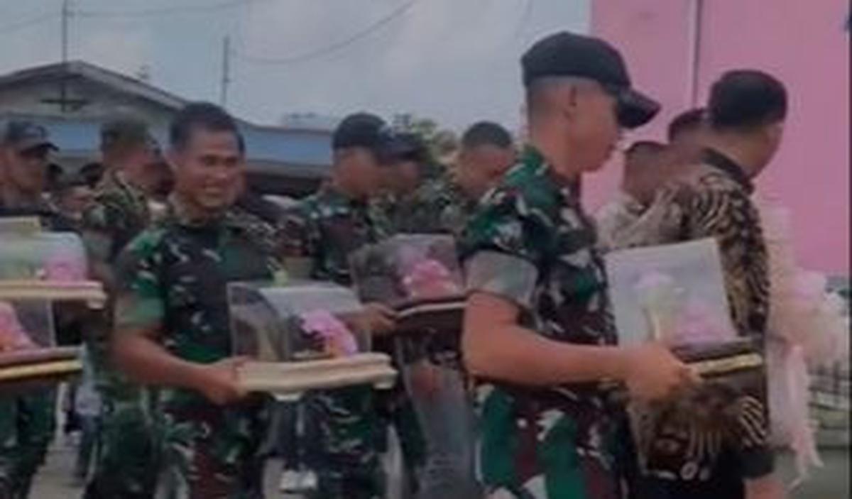 Prajurit TNI Lamaran