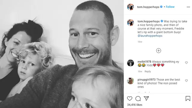 Keluarga Tom Hopper.