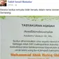 Viral Nama Bayi yang Satukan Ahok dan Rizieq Shihab 