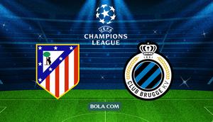 Ilustrasi Liga Champions, Atletico Madrid vs Club Brugge. (Bola.com/Wiwig Prayugi)