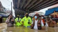 Sebanyak 15.014 rumah terdampak banjir Subang yang diakibatkan hujan deras dengan intensitas tinggi. (Liputan6.com/ Ist)