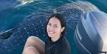 Pevita Pearce baru-baru ini menikmati momen liburannya di Sumbawa. [Foto: IG/pevpearce].