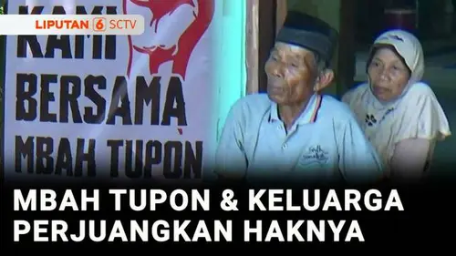 VIDEO: Mbah Tupon Jadi Korban Mafia Tanah, Pemkab Bantul Beri Bantuan Hukum