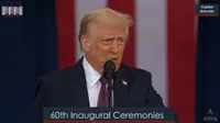 Pidato Pertama Donald Trump sebagai Presiden AS: Era Emas Amerika Serikat Dimulai