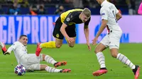 Hasil Liga Champions: 2 Gol Erling Haaland Antar Borussia Dortmund Menang atas PSG