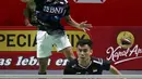 Pertandingan berlangsung ketat dan sengit. (Liputan6.com/Herman Zakharia)