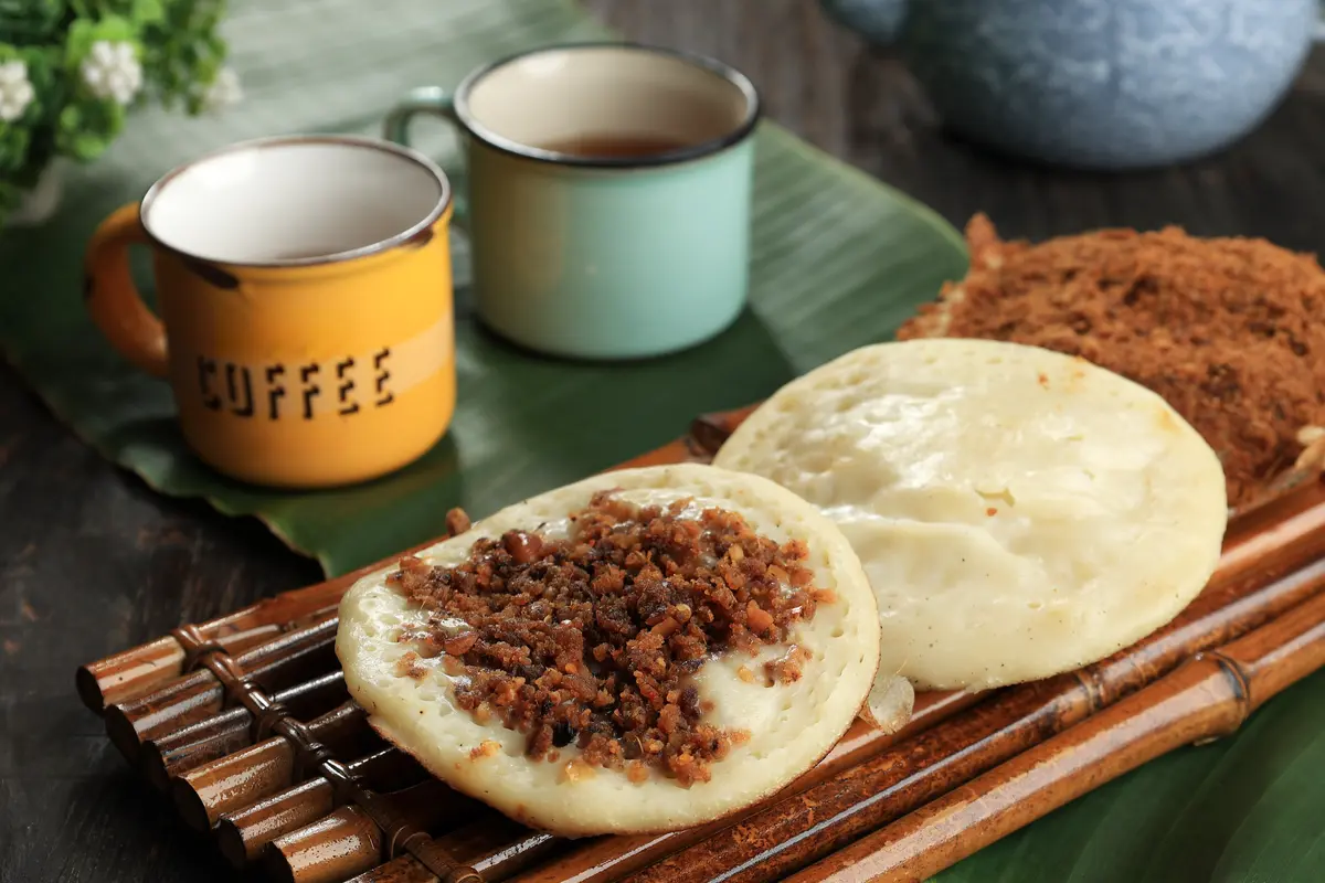 Resep serabi oncom