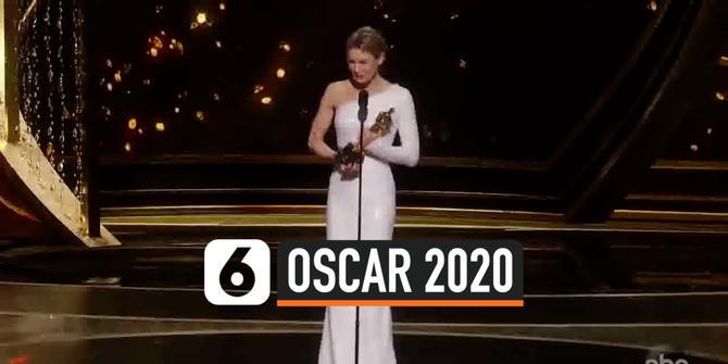 VIDEO: Renee Zellweger, Aktris Terbaik Oscar 2020