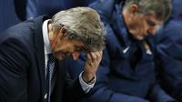 Manajer Manchester City Manuel Pellegrini (Reuters)