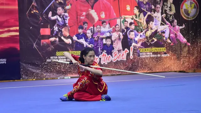Ivana Sumbang 3 Emas, Rajawali Sakti Juara Umum Sirnas Wushu Taolu 2