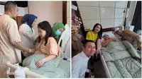 6 Potret Detik-detik Mpok Alpa Lahirkan Anak Kembar, Persalinan Dibiayai Raffi Ahmad