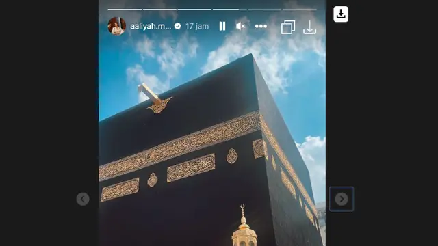 Aaliyah Massaid dan Reza Artamevia Rasakan Keajaiban Saat Ibadah Umrah, Berkesempatan Cium Ka'bah