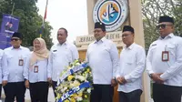 Peringatan Hari Bakti Transmigrasi ke-75, Wamentrans Viva Yoga Tabur Bunga untuk 67 Pionir Gugur