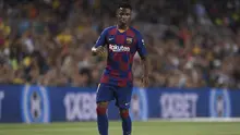 Wonderkid Barcelona, Ansu Fati, saat diberi kesempatan tampil melawan Real Betis, Minggu (25/8/2019) (Josep LAGO / AFP) (Josep LAGO / AFP)