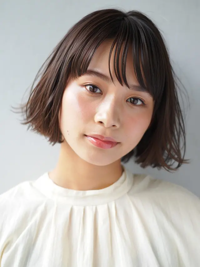 Rambut Pendek Ala Wanita Cina