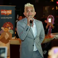 "Jadi sebelum pada heboh soal berita ini kami sudah ngobrol duluan, aku, keluarga dia, keluarga aku jadi mereka sudah tahu semua," ujar Rina Nose. (Deki Prayoga/Bintang.com)