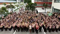 Kontingen Gerakan Pramuka Indonesia ikut serta dalam Jambore Pramuka Sedunia ke-25 (25th World Scout Jamboree) di Korea Selatan, 1 sampai 12 Agustus 2023. (Dok KBRI Seoul)
