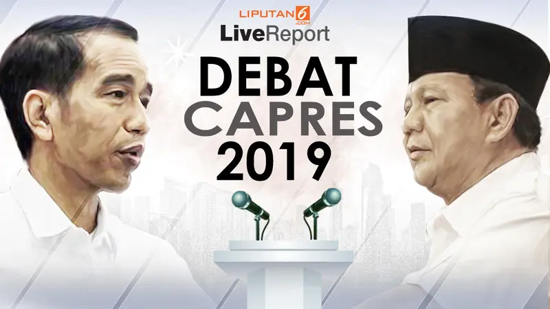 Live Report Debat Kedua Capres 2019