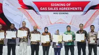 PT Perusahaan Gas Negara Tbk (PGN) selaku Subholding Gas Pertamina menandatangani Perjanjian Jual Beli Gas (PJBG) dengan Pertamina EP Cepu untuk pasokan gas dari Blok Cepu dan Amandemen PJBG dengan Saka Energi Muriah Ltd untuk pasokan gas dari Blok Muriah.