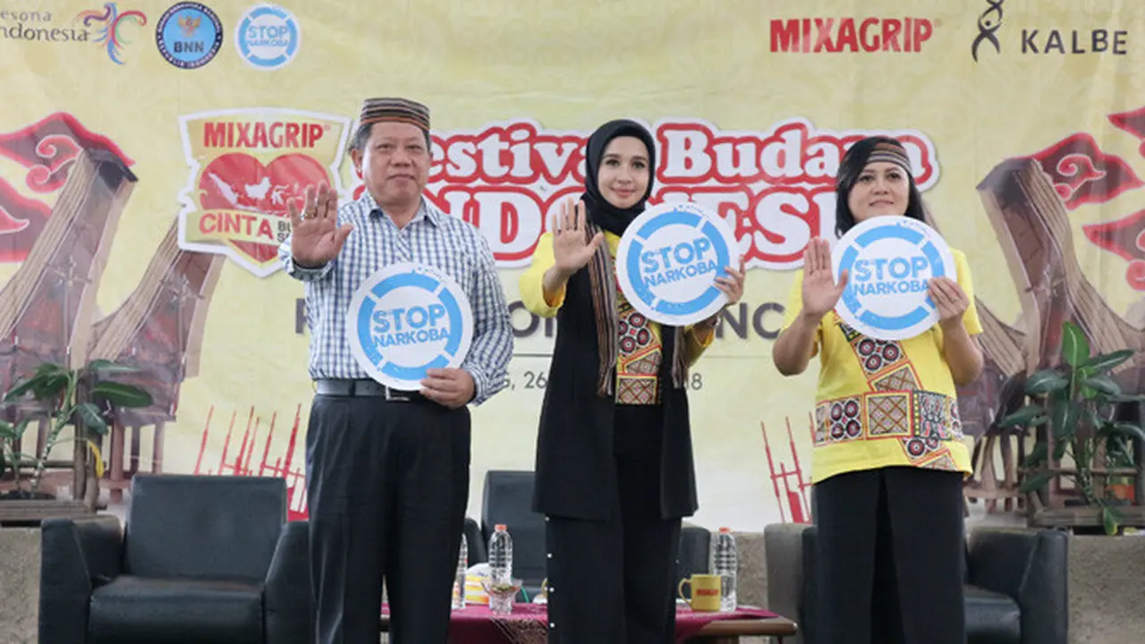 Mixagrip Ajak Anak Muda Cinta Budaya Sehat Lewat Gerakan Anti Narkoba