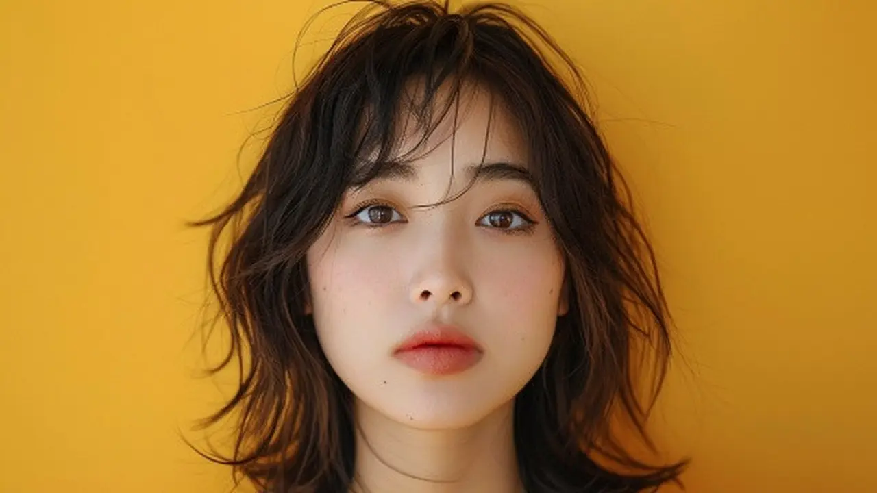 Ilustrasi Model Rambut Layer Pendek (Credit: Freepik)