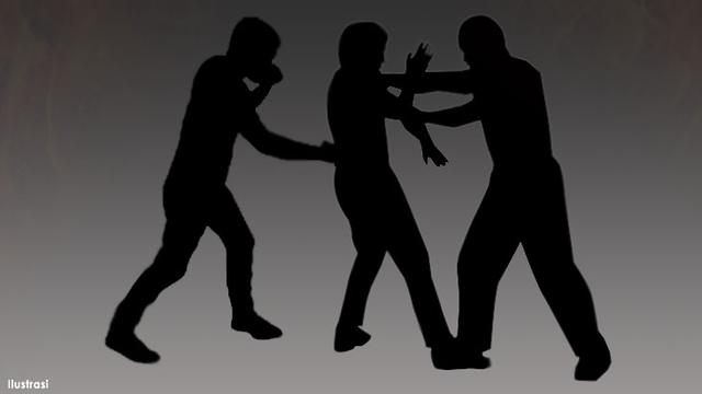 Ilustrasi berkelahi 3