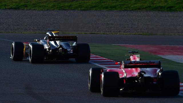 Tes F1 Barcelona, Lewis Hamilton