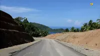 Proyek pembangunan jalan lingkar Morotai (dok: PUPR)