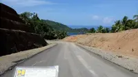 Proyek pembangunan jalan lingkar Morotai (dok: PUPR)