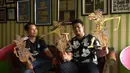 Kecintaannya terhadap dunia wayang terus dijaga. Beberapa koleksi wayang pun tersimpan dengan rapi. (Youtube Imam Subkhan)