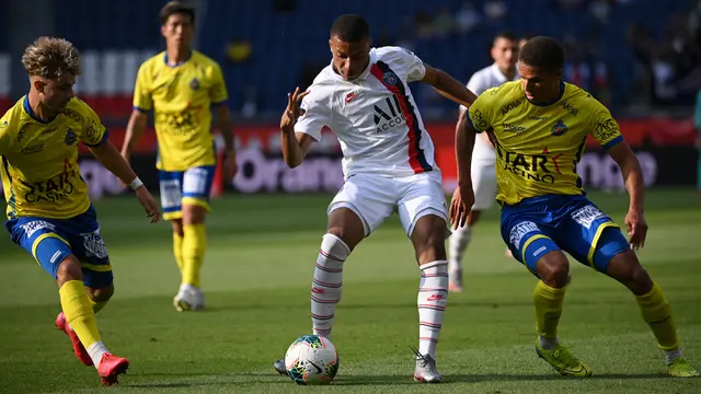 Neymar dan Kylian Mbappe Tampil Gemilang, PSG Pesta Gol