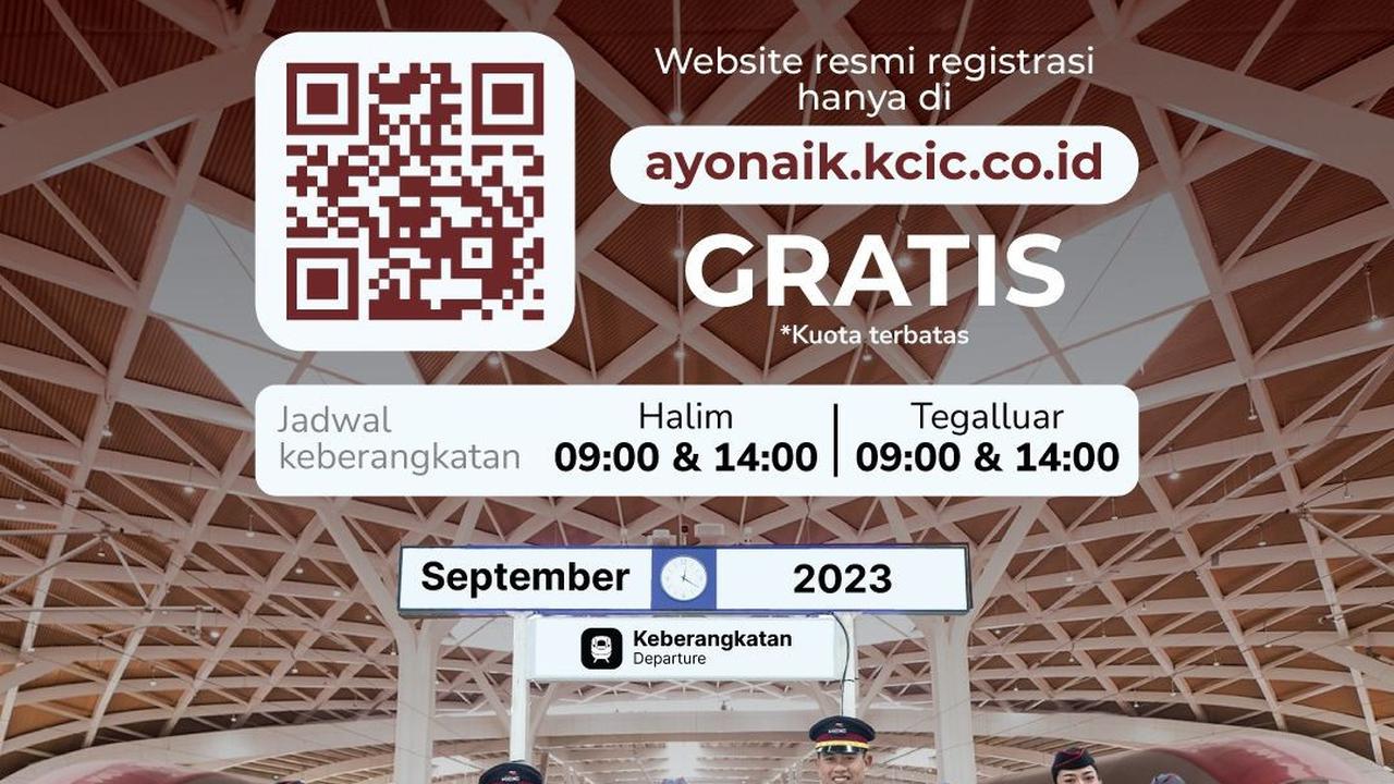 General Manager Corporate Secretary KCIC, Eva Chairunisa menyebutkan pendaftaran tahap kedua akan dibuka pada 24 September 2023 untuk keberangkatan tanggal 25-30 September.<br>