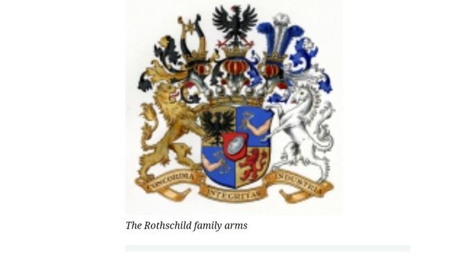 <p>Cek Fakta Liputan6.com menelusuri klaim gambar lambang Rusia sama dengan Rothschild</p>