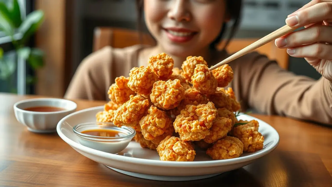 resep ayam popcorn