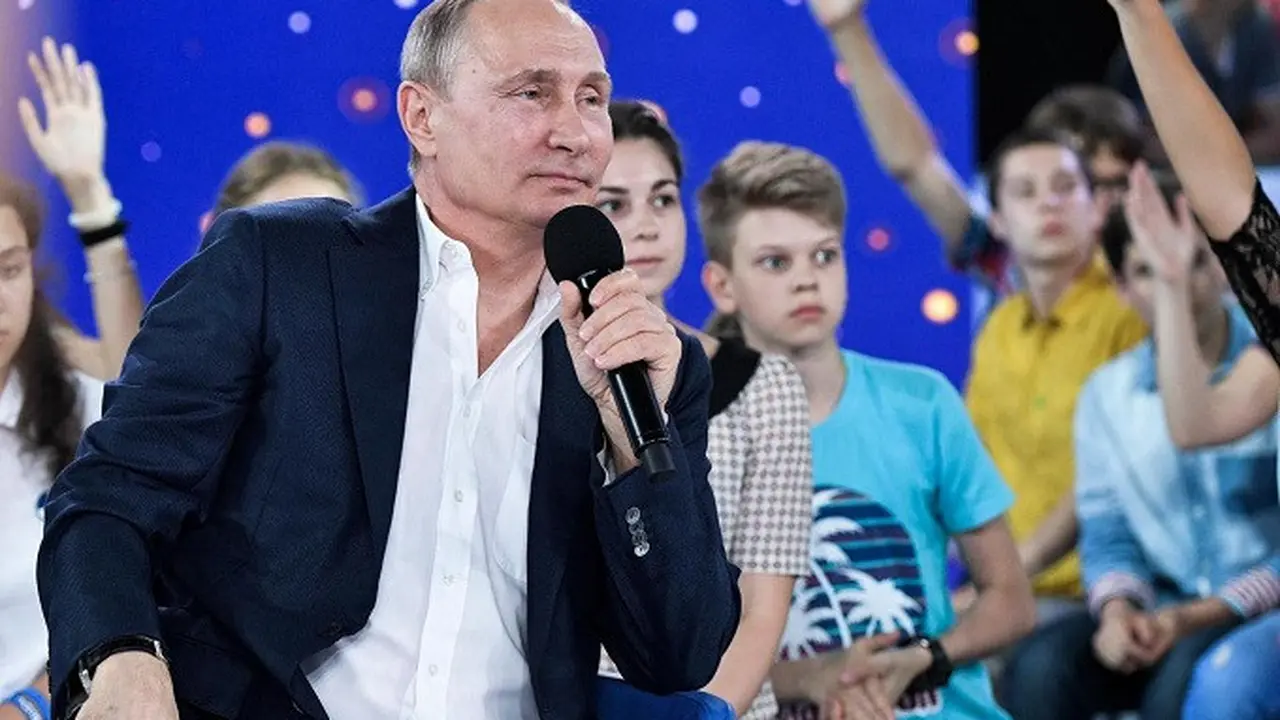 Presiden Rusia Vladimir Putin 