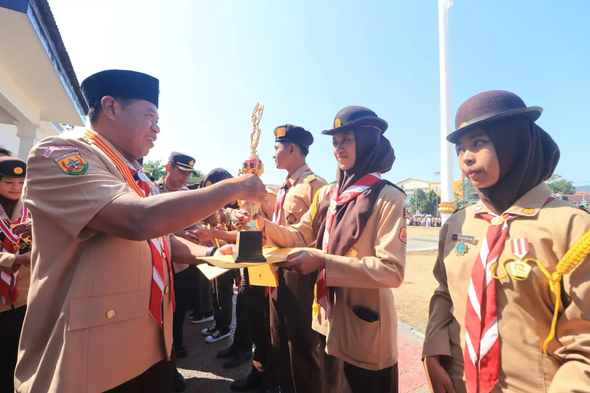 Ketua Kwartir Cabang (Kwarcab) Pramuka Majalengka yang juga merupakan bakal calon bupati (cabup) Eman Suherman memastikan gerakan Pramuka mencetak pemimpin muda kompeten di masa depan.