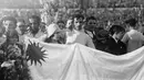 Kegembiraan Uruguay saat menjadi juara Piala Dunia FIFA 1930 di Uruguay (fifa.com)