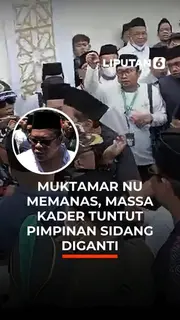 Muktamar NU Memanas, Massa Kader Tuntut Pimpinan Sidang Diganti