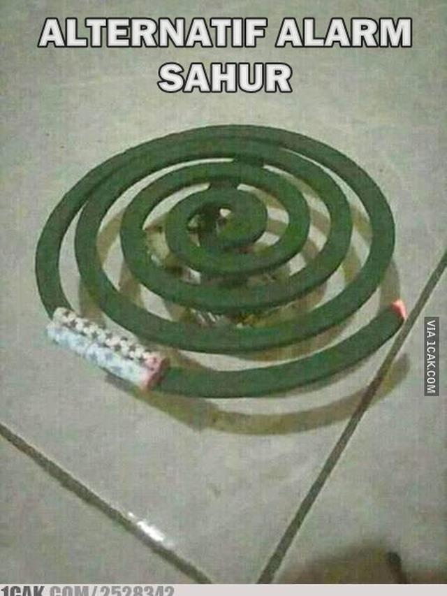 alarm sahur antimainstream (foto: 1cak)